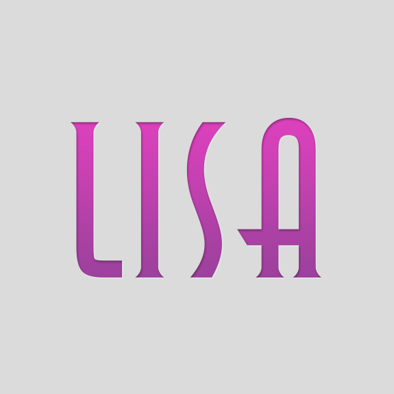 lisa00 莉莎美容標(biāo)志設(shè)計